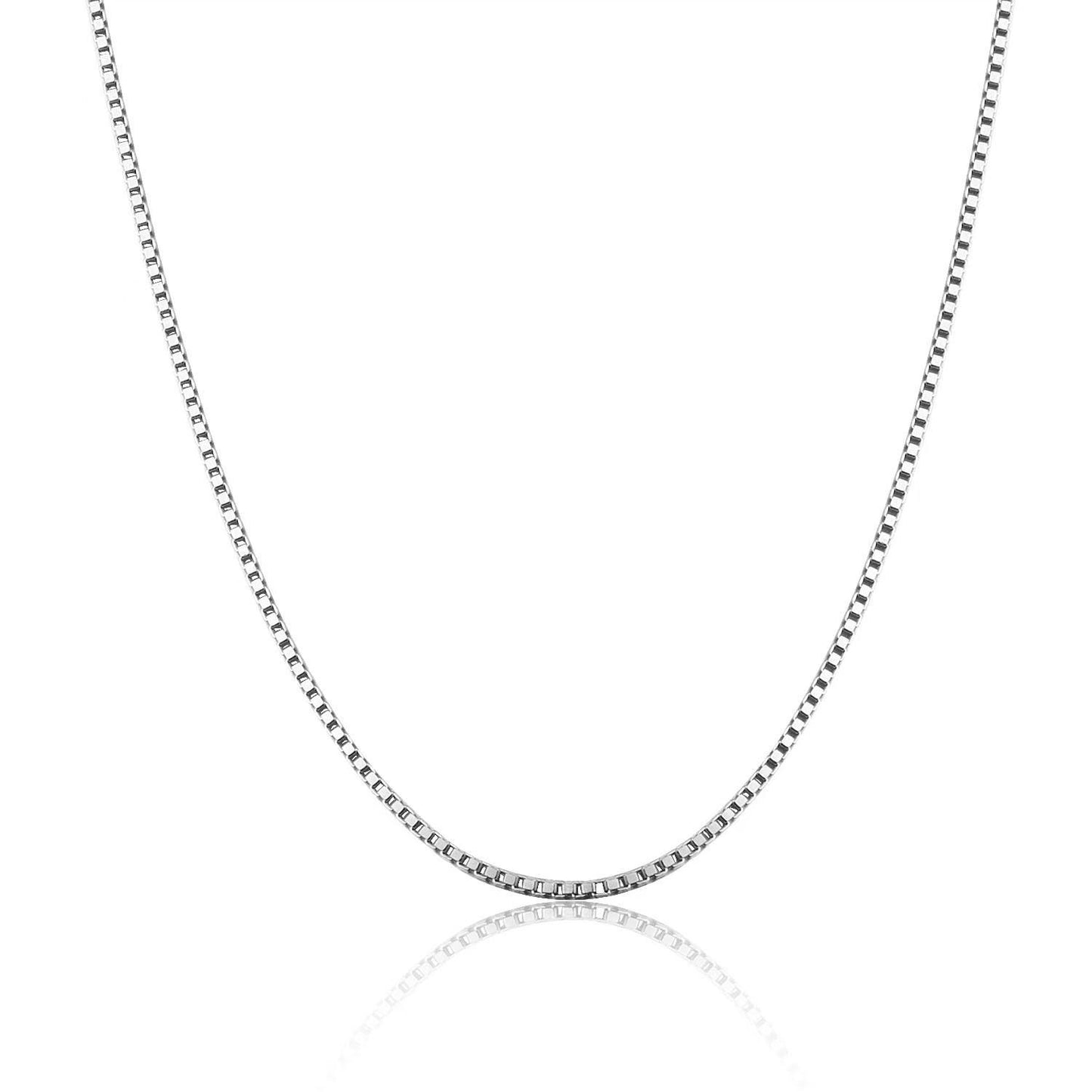 S925 Sterling Silver Box Chain