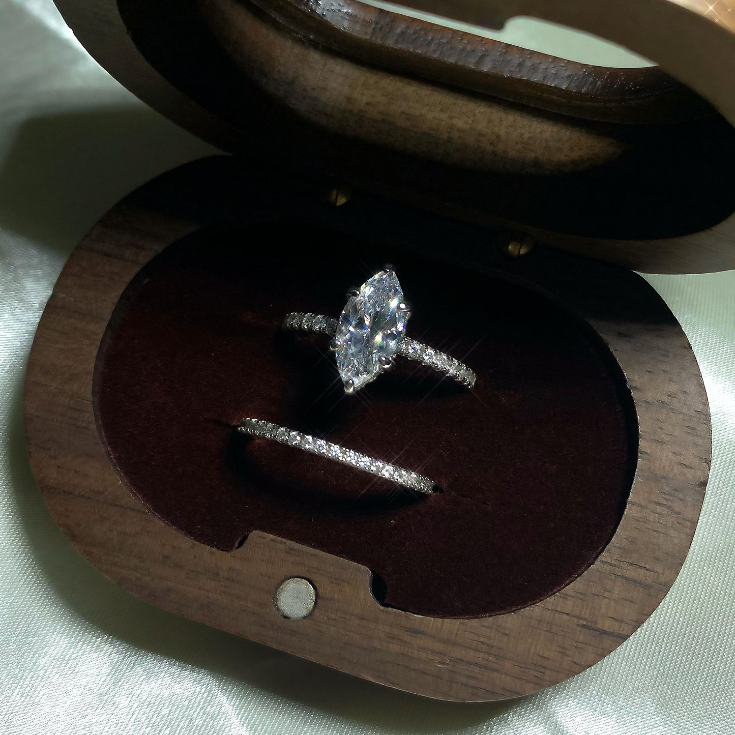 S925 Sterling Silver Marquise Cut Horse Eye Ring 6*12mm 8A Cubic Zirconia Ring fashion jewelry accessory woman girl promise ring-108(35%)