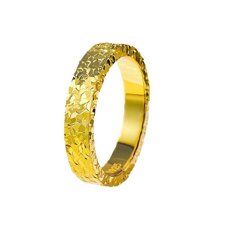 S925 Sterling Silver Crushed Ice Ring 6A Cubic Zirconia Ring