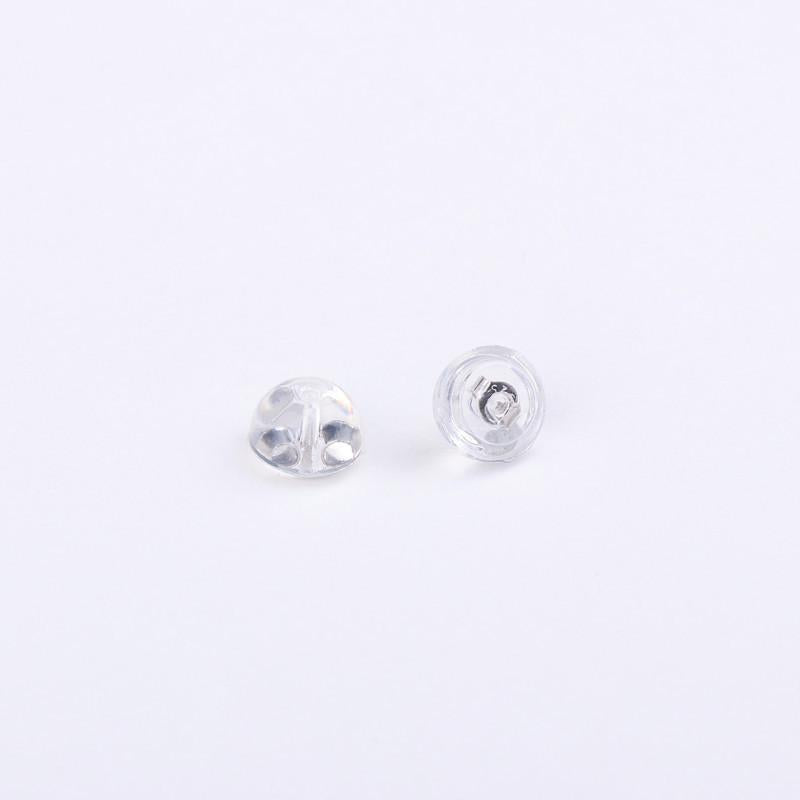 NO.191 Transparent Silicone Anti-Lost Earplugs Glittering daily life Earrings Springtok