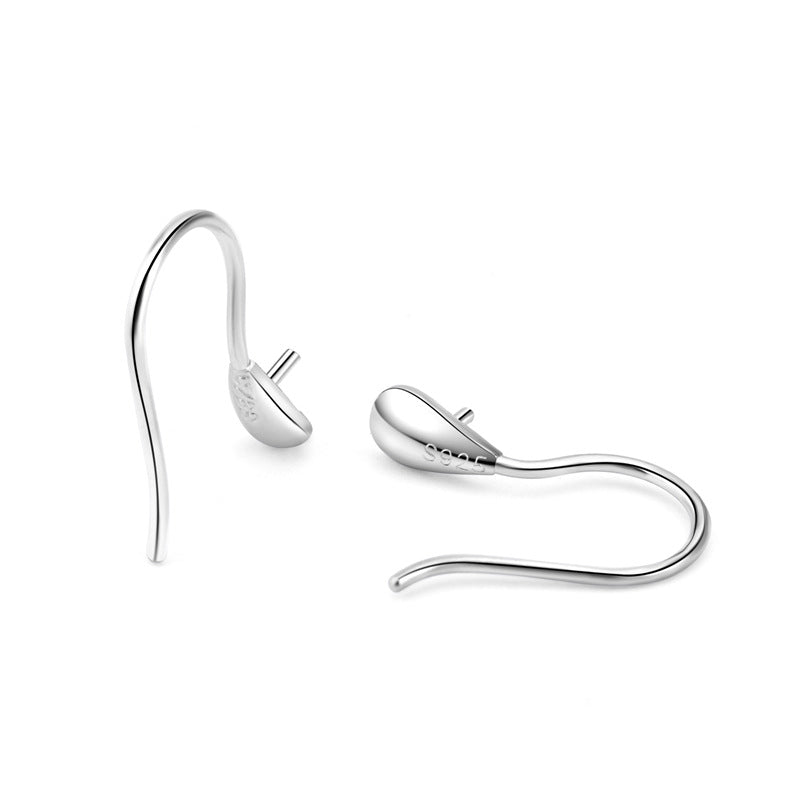 High Heels Empty Bracket Of Ear Hook For Jewelry DIY(1 pair, With no bead)