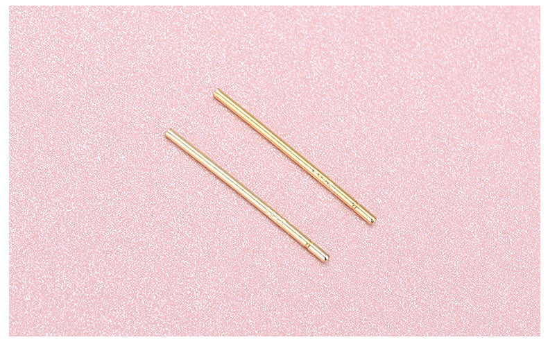 S925 Sterling Silver Ear Needle，Anti-allergy (20 pair)