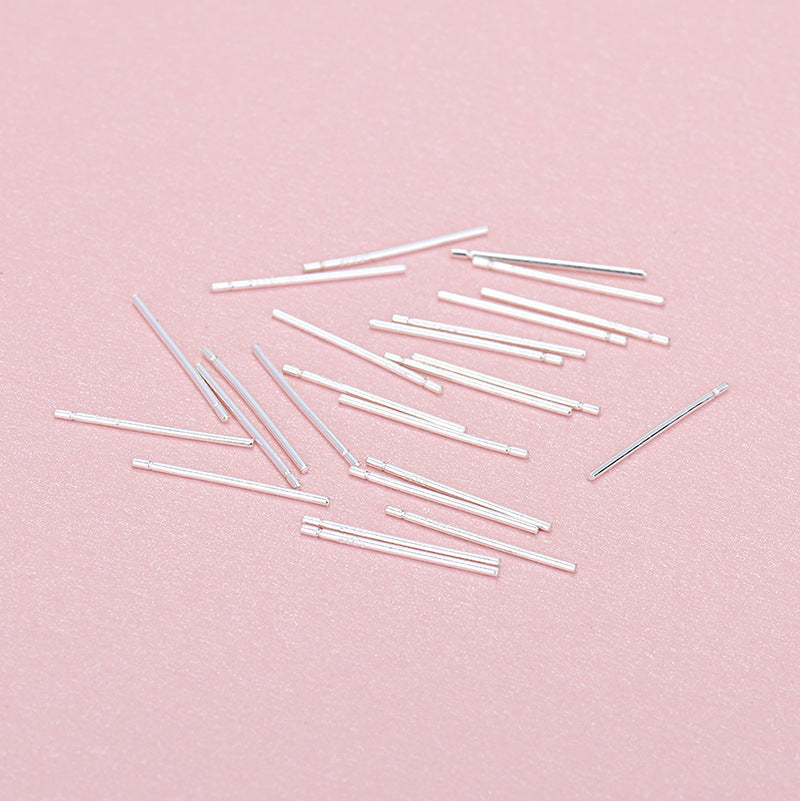 S925 Sterling Silver Ear Needle，Anti-allergy (20 pair)