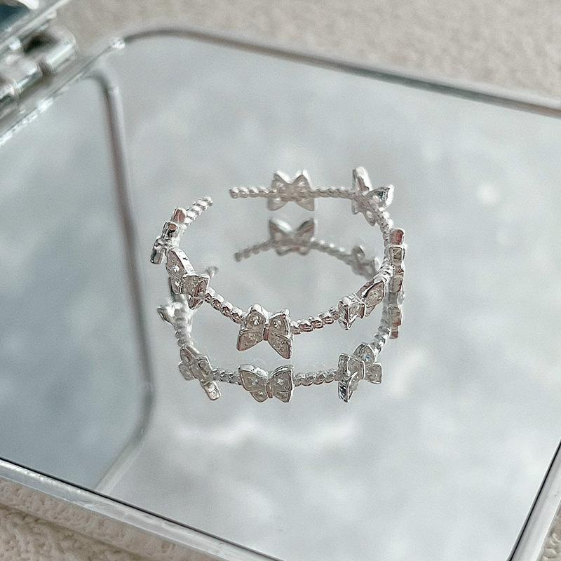 S925 Sterling Silver Three-Dimensional Butterfly Ring Women - 492(45%)