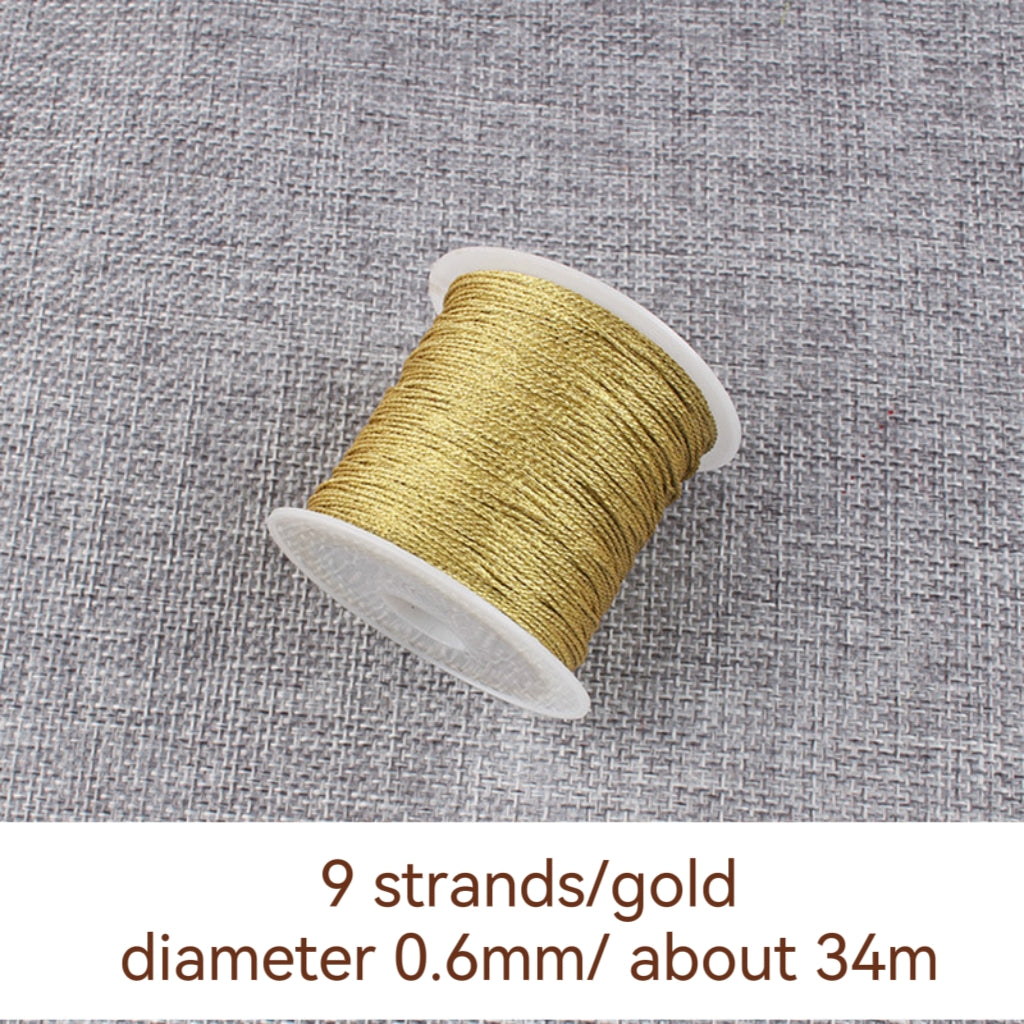 Polyester Woven Thread，Used for DIY Jewelry