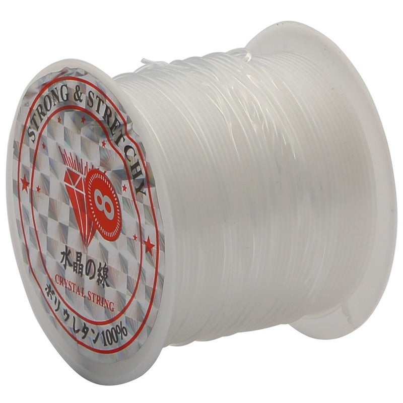 Non-elastic transparent invisible fishing line, used for DIY jewelry(1 roll)