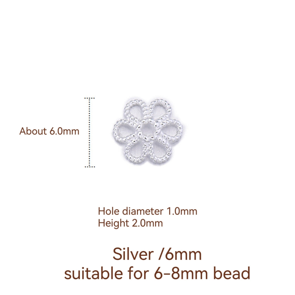 S925 Sterling Silver Receptacle Septum For Jewelry DIY,2 pcs