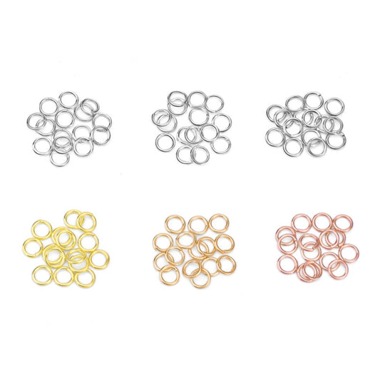 925 Sterling Silver Open/Close Jump Rings for Jewelry DIY (10 pcs)