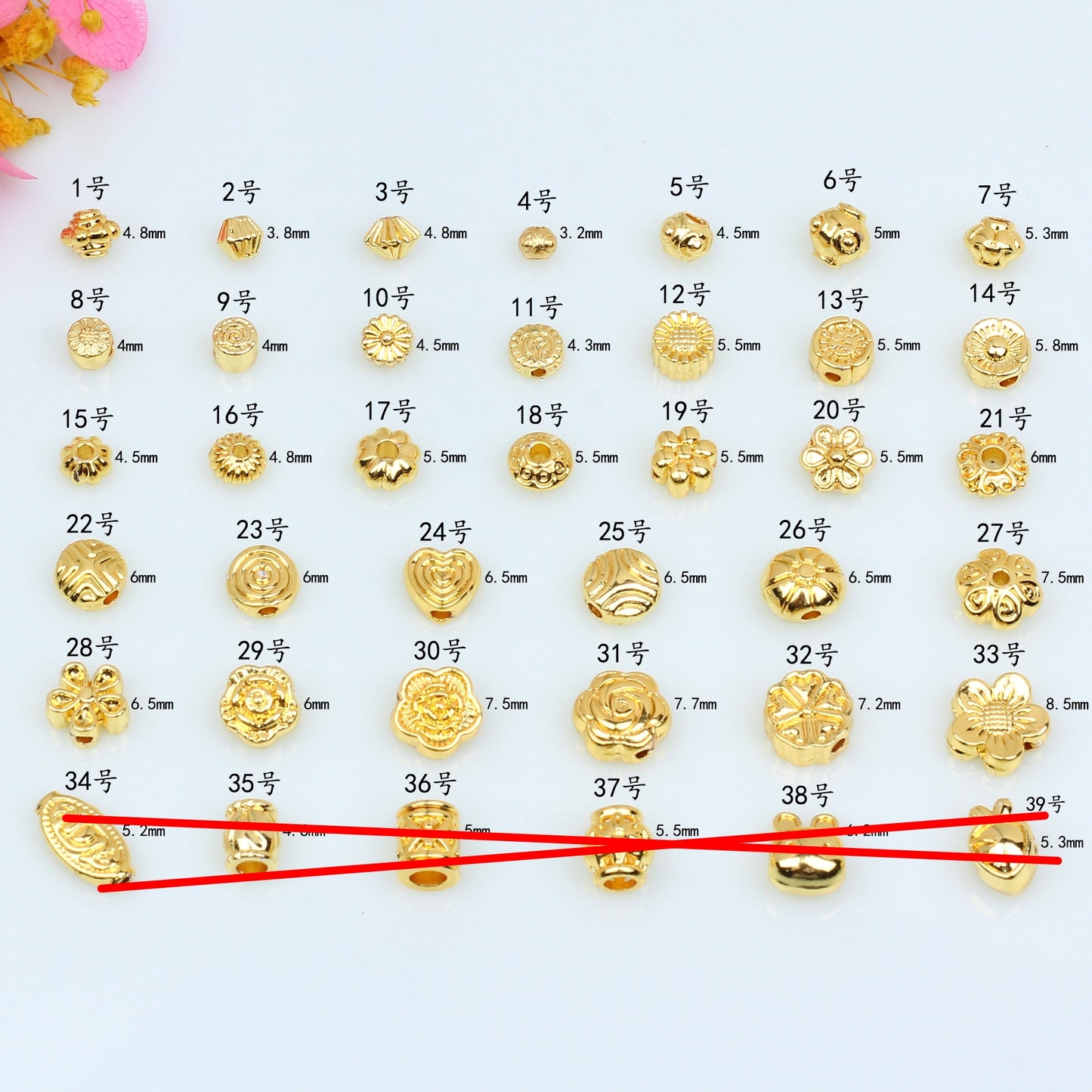 Round Receptacle Alloy Septum Plate For Jewelry DIY，10 pcs, Covered by 14/18K Real Gold Or Silver