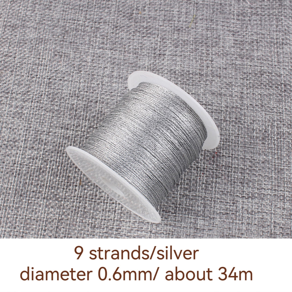 Polyester Woven Thread，Used for DIY Jewelry