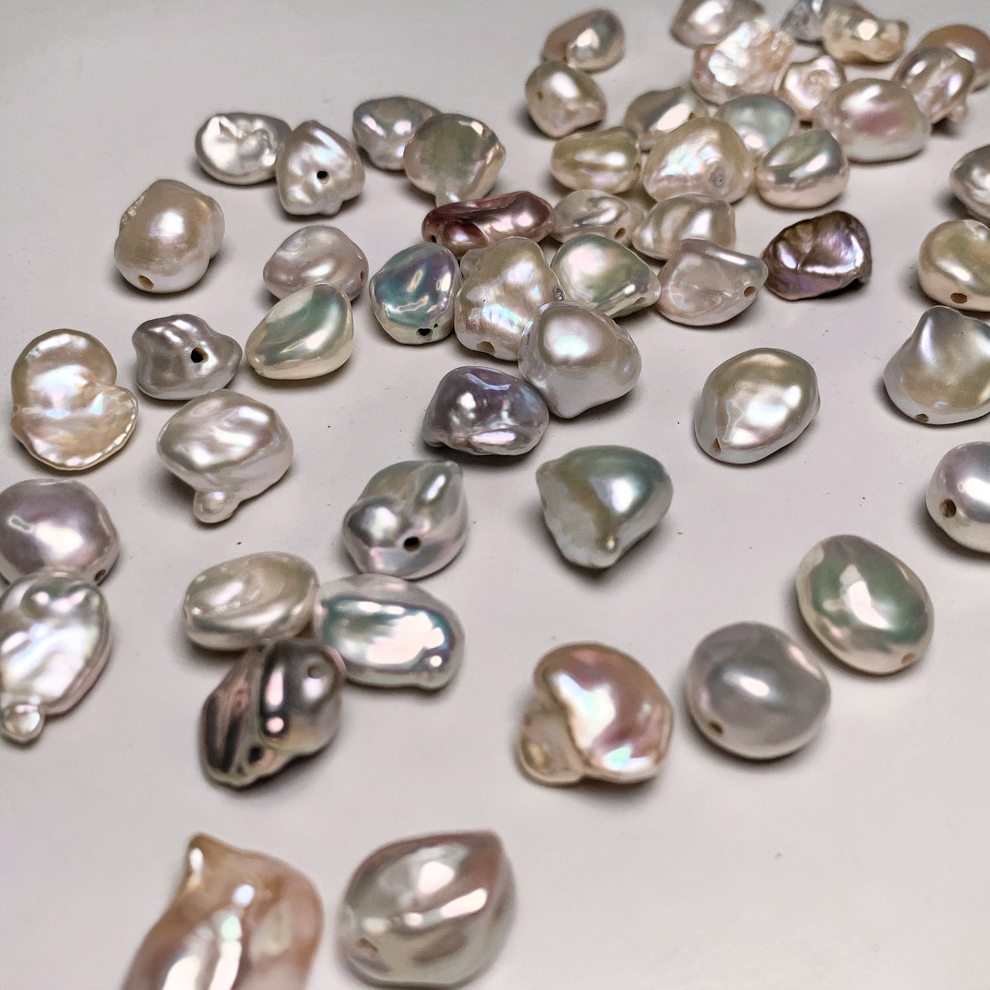 Irregular Baroque pearl(11-12mm)