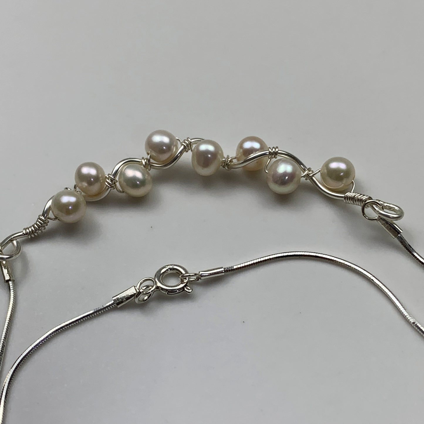 29. Dodder flower Pearl necklace