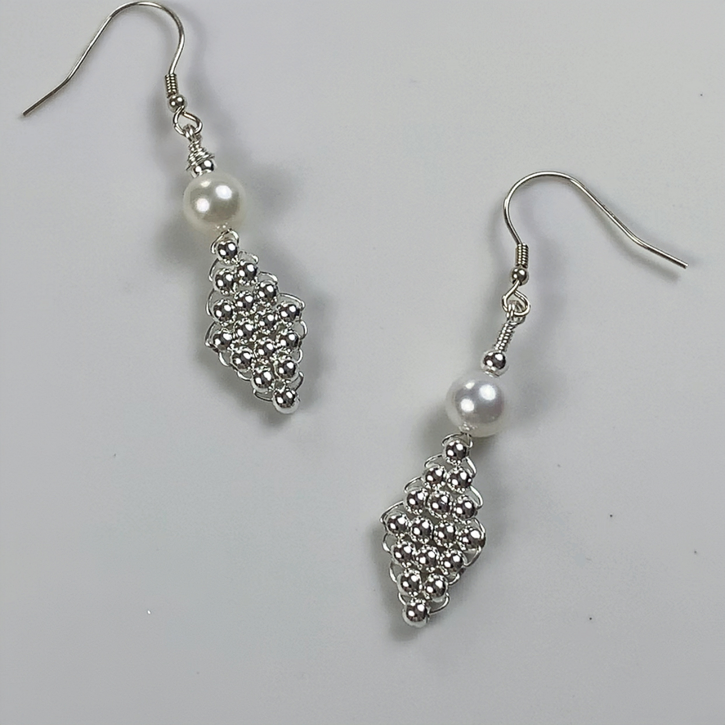 66.Pearl earrings