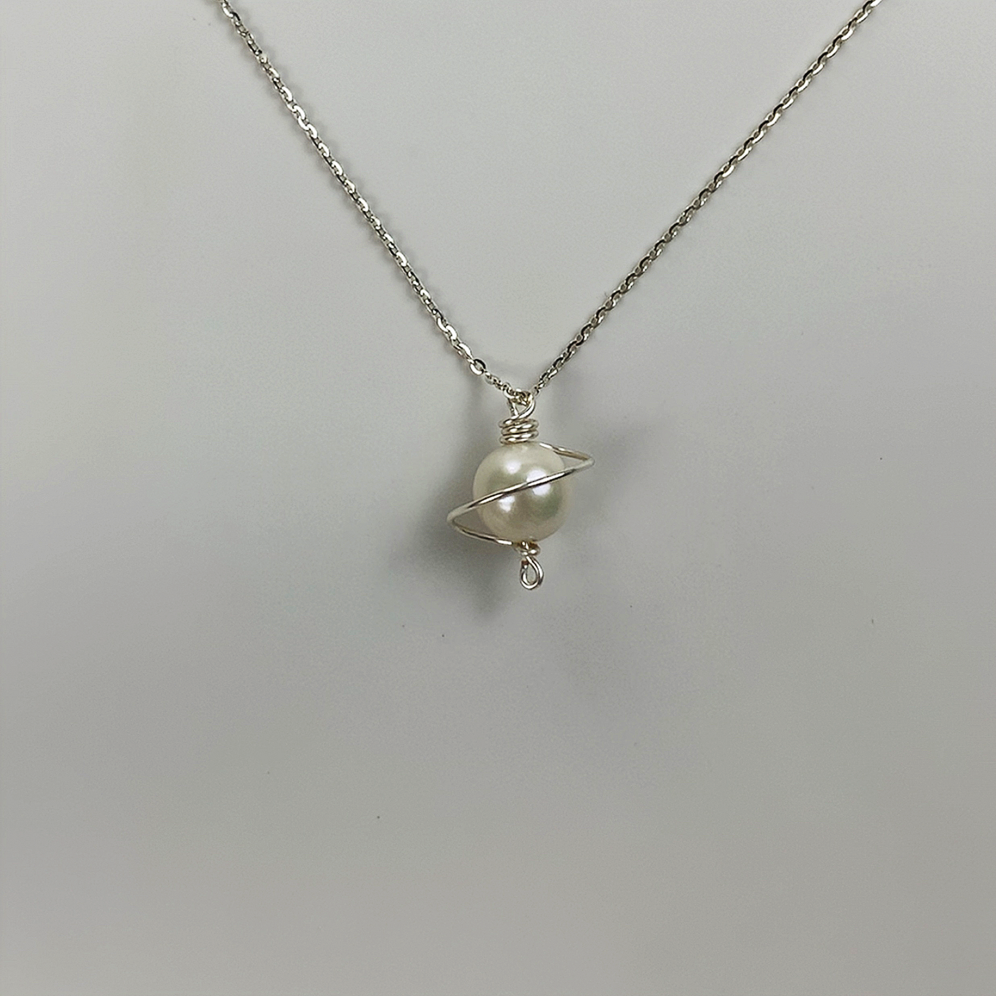 90.Asteroid Edison Pearl pendant