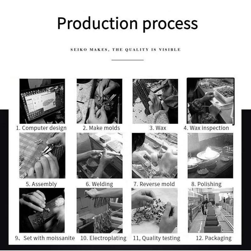 S925 Sterling Silver Cross Ear Stud Synthetic Moissanite Ear Stud Daily Life Earrings(35%)-612