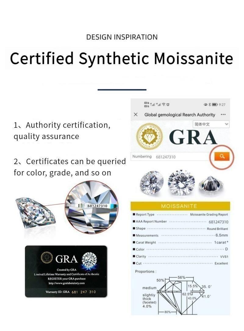 S925 Sterling Silver Little Flower Ear Stud Plum Blossom Synthetic Moissanite Earrings Daily Life Earrings(35%)-624