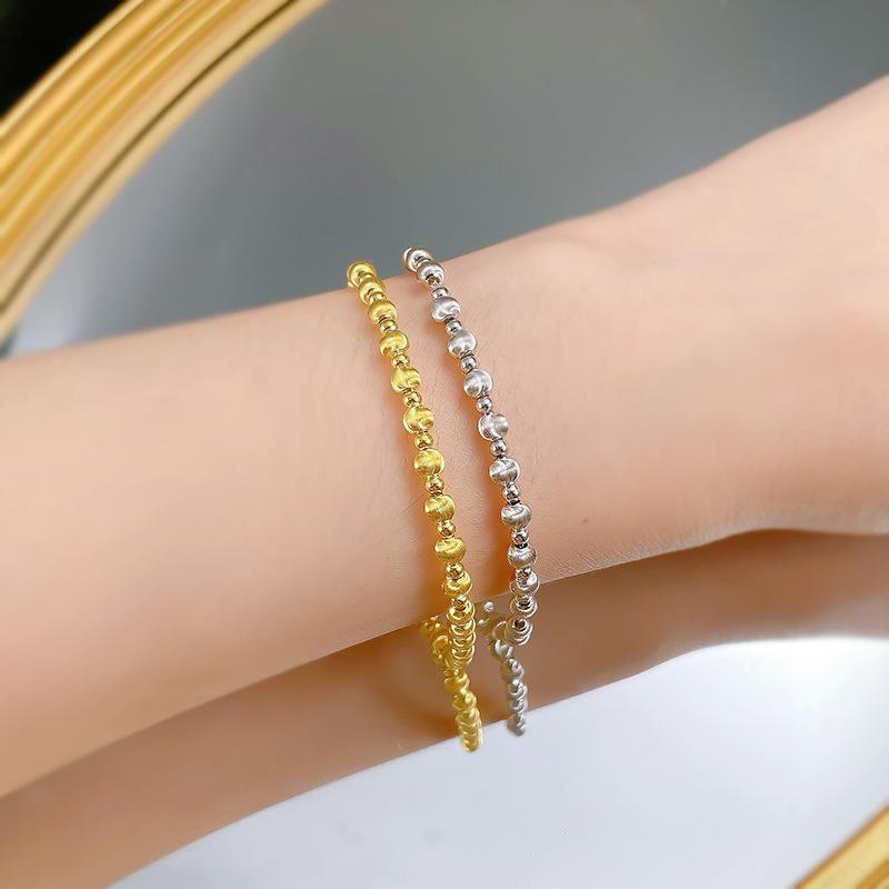 S925 Sterling Silver Cat Eye Beads Bracelet-310(45%)