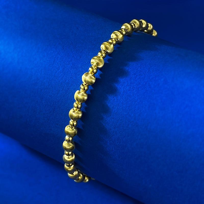 S925 Sterling Silver Cat Eye Beads Bracelet-310(45%)