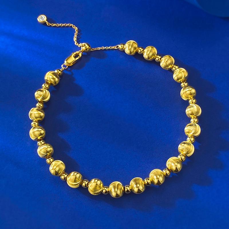 S925 Sterling Silver Cat Eye Beads Bracelet-310(45%)