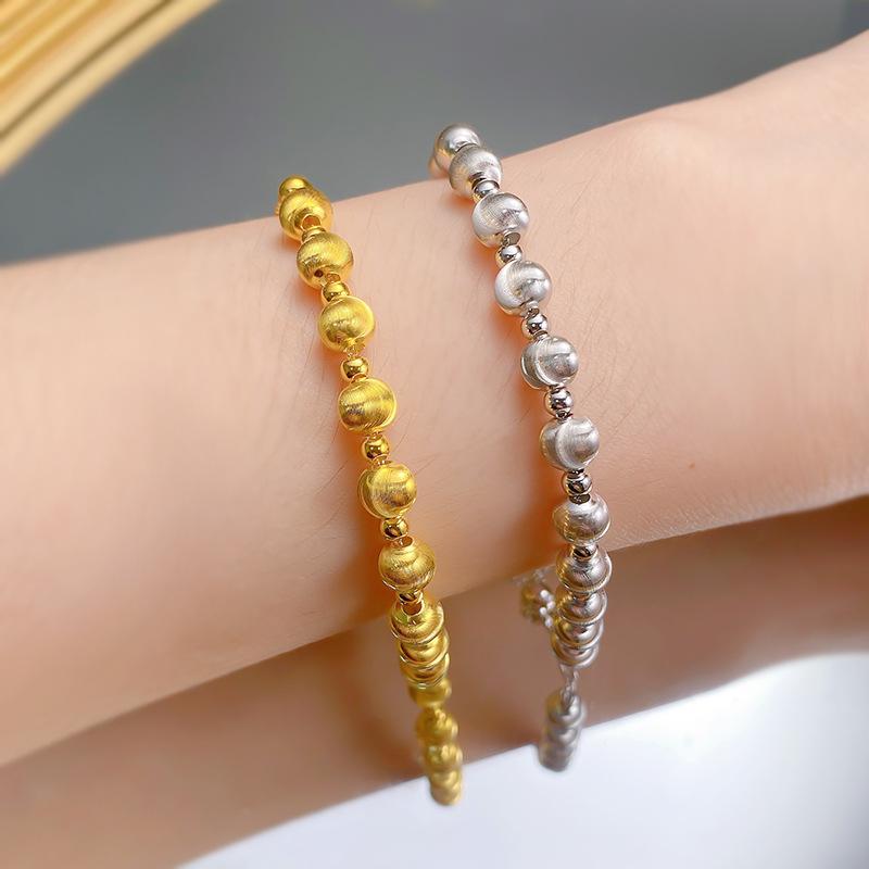 S925 Sterling Silver Cat Eye Beads Bracelet-310(45%)