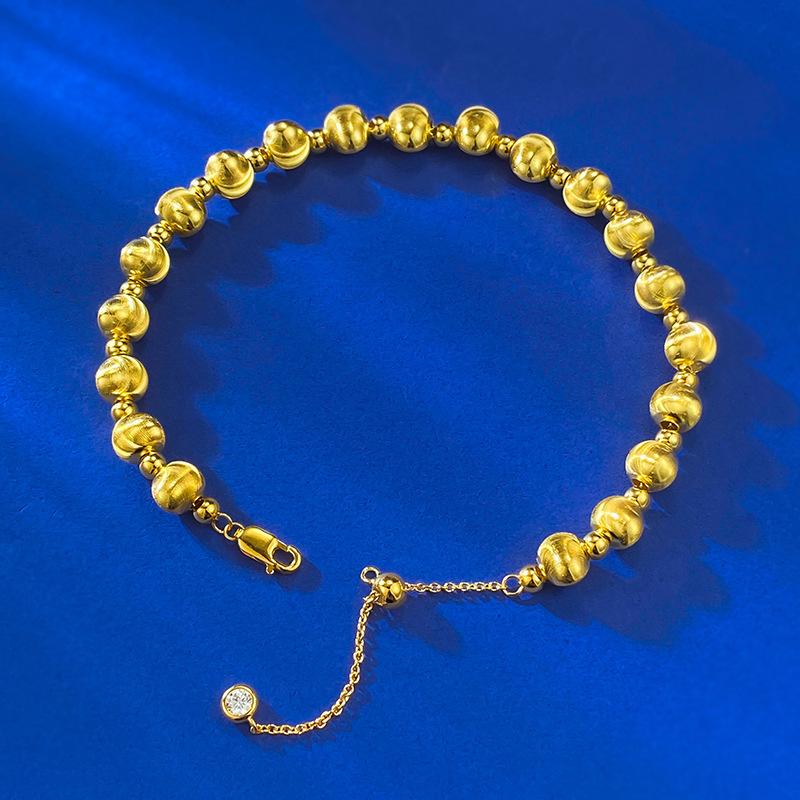 S925 Sterling Silver Cat Eye Beads Bracelet-310(45%)